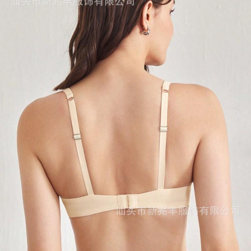 Womens Underwire Bra Push Up Adjustable Strap T-Shirt Daily Wear