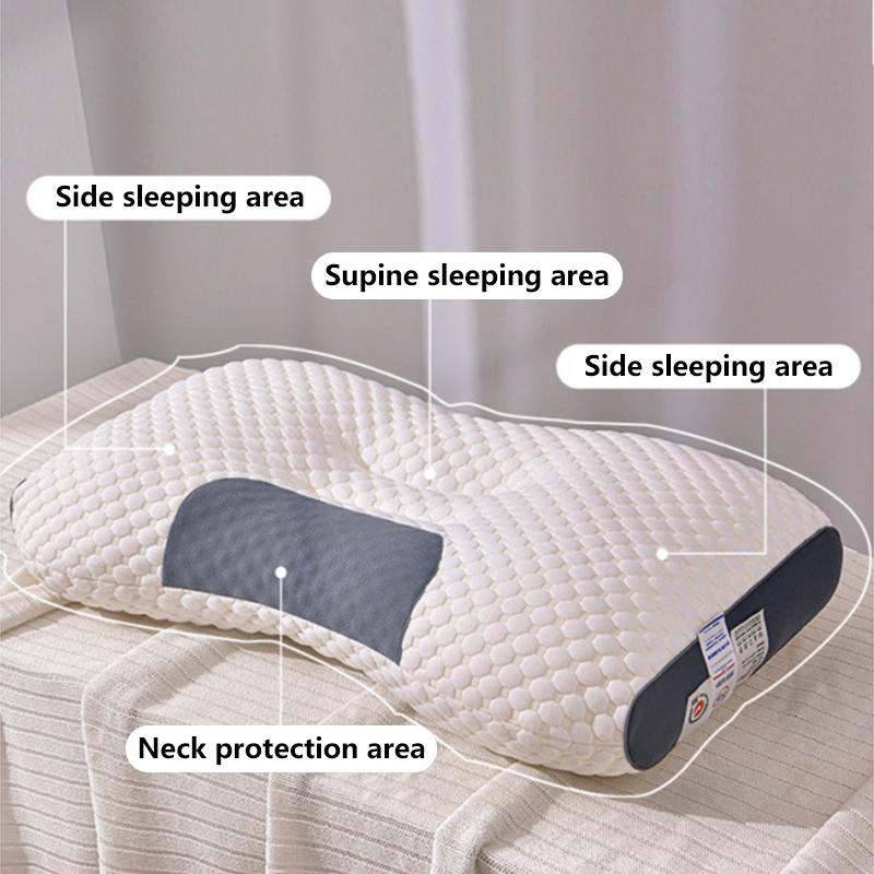 3D Sleep Cervical Pillow Comfortable Washable Protects The Neck Spine Orthopedic Contour Pillow Bedding To Help Sleep For Hotel