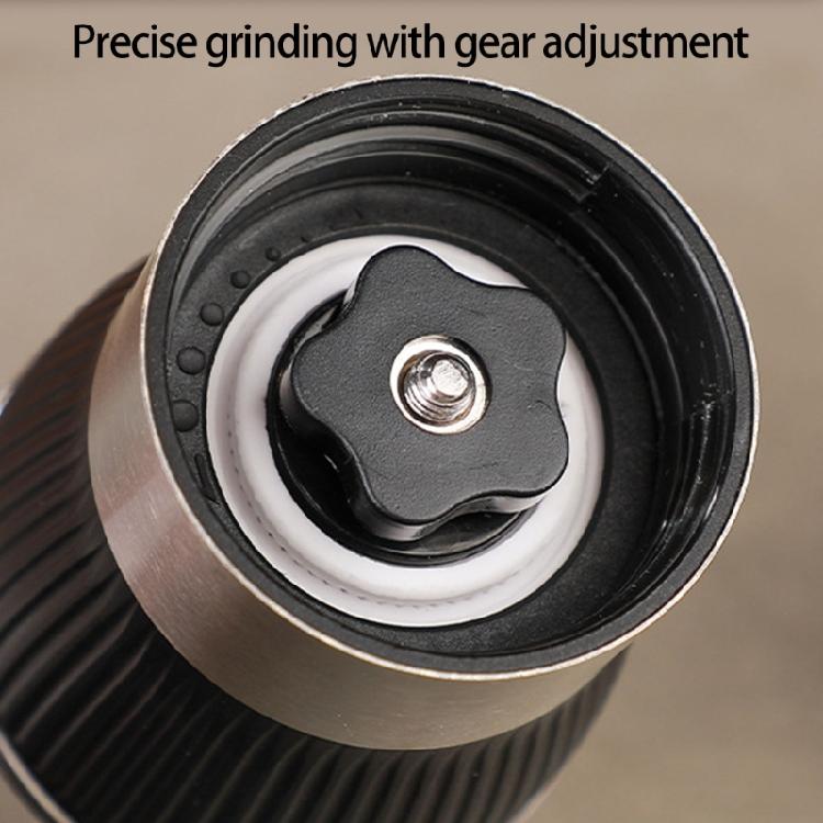 Manual Grinder Ceramic Adjustable Slip Handle Easy For Use