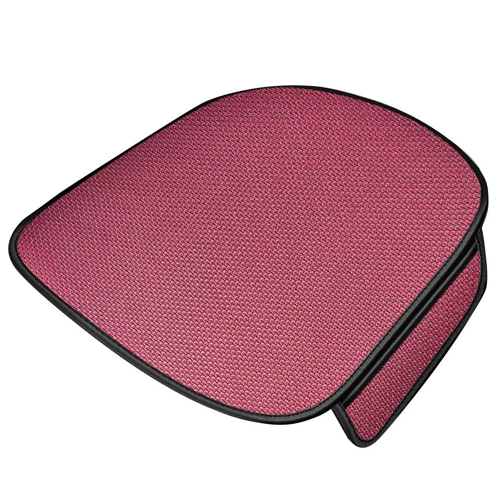 Non-slip Car Seat Cushion Wear-resistant Car Interior Cushion Universal Auto Protector Mat красный