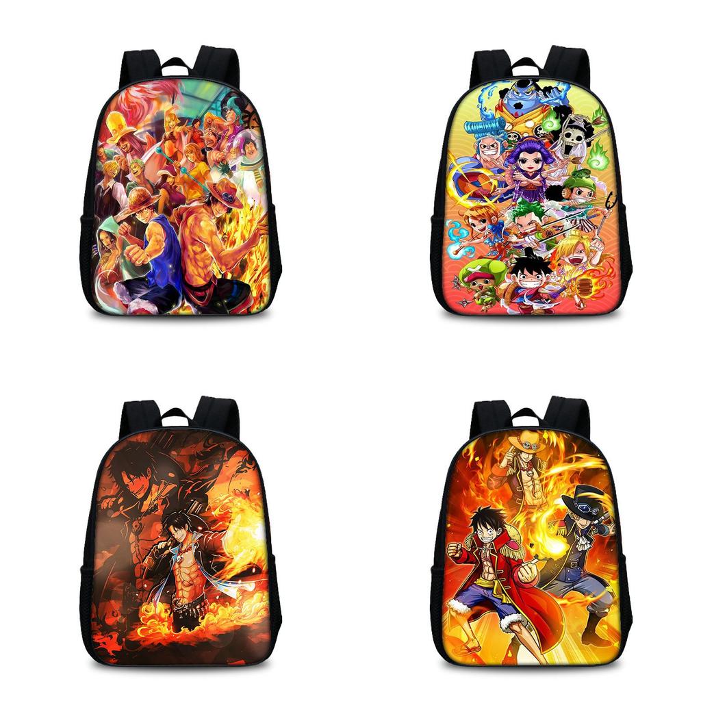 One Piece Backpack For Kids With Nylon Material And Adjustable Straps For School And Daily Use