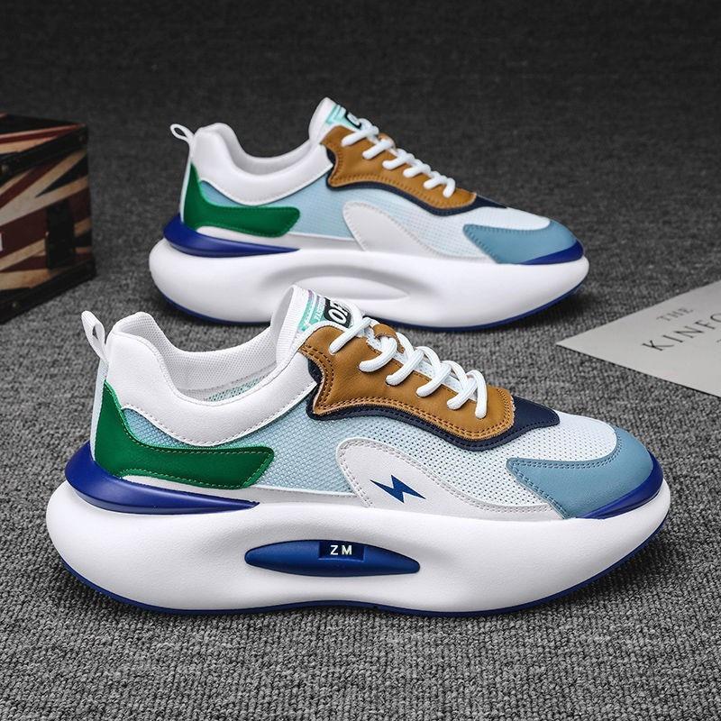 Men's sports shoes men's shoes new personalized dad shoes fly-woven breathable casual shoes trendy shoes men