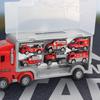Alloy Children's Storage Container Car Alloy Return Car Simulation Fire Truck Engineering Vehicle Police Truck Engineering Vehicle