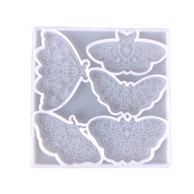 Epoxy Resin Butterfly Pendant Silicone Mould DIY Crafts Jewelry Making Tools