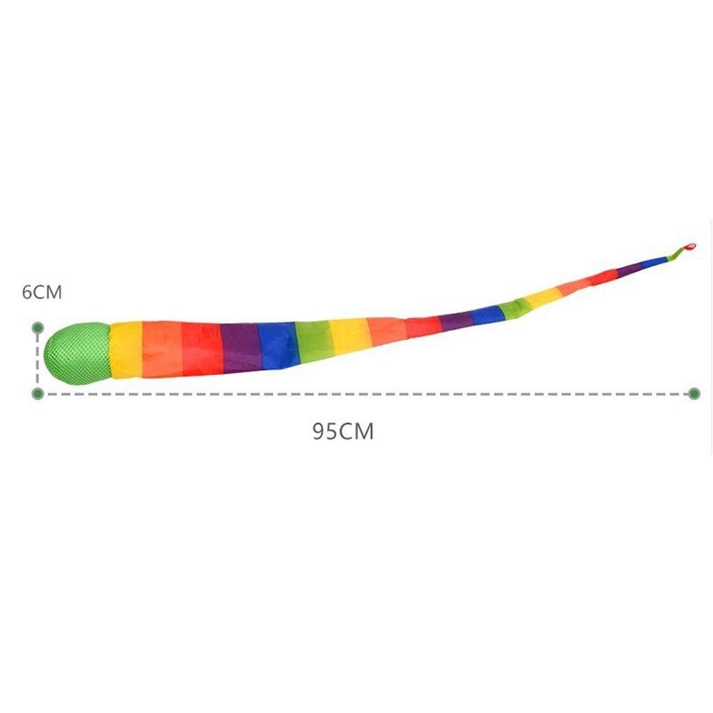 Sensory Training Rainbow Tail Ball Catch Meteor Ball Safe Dog Ball  School