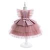 Girls Princess Tulle Dress Flower Girl Wedding Party Piano Performance 4-10Y