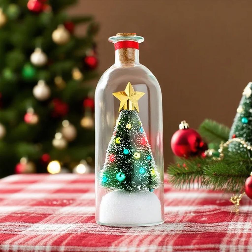 Christmas Tree Message In A Bottle