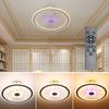 100W Modern LED Ceiling Fan Light App and Remote Control Mute 3-Speed Adjustable Speed Dimmable Ceiling Light for Living Room 220V