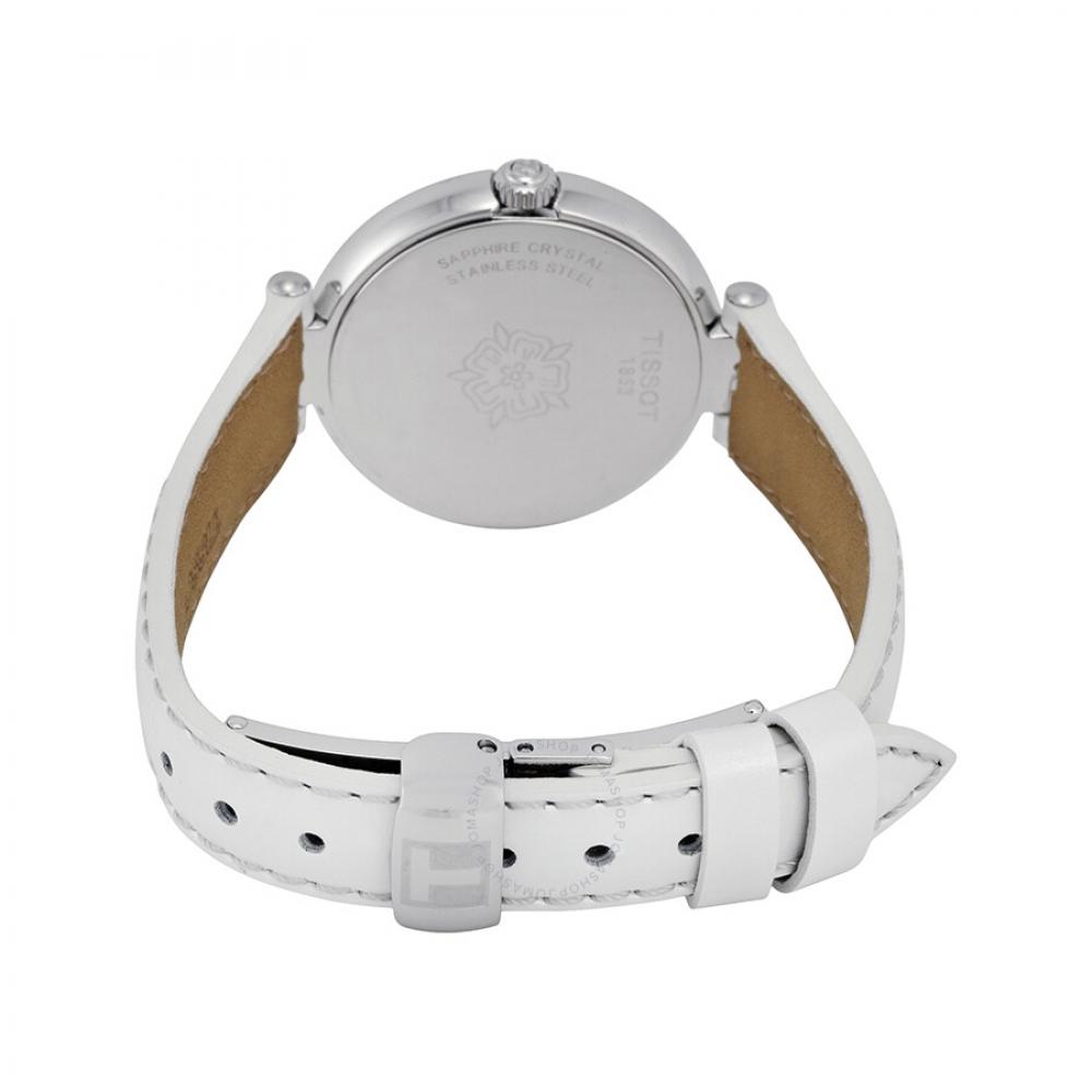 Tissot Flamingo White Dial Ladies Watch T0942101601100 T094.210.16.011.00