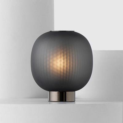 Modern Minimalist Bedside Desk Lamp NordicLuxury Designer Art Glass Hotel Model Room Living Room Bedroom LED Floor Lamp Luster