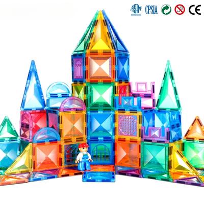 Magnete Bausteine 3D Diamant Magnetfliesen Autos Bausatz Stem Lernspielzeug für Kinder Jungen Mädchen Alter 3 4 5 6 7 8