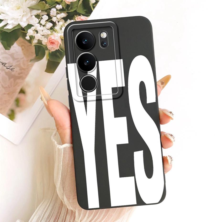 New Fashion Phone Case For Vivo V29 Pro V 29 5G Soft Silicone Cases For Vivo V29 V29Pro Shockproof Covers Bumpers