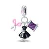 New copper Lipstick Highheeled Shoes Ace Of Spades Charm Bead Charms Bead Charms Compatible With 3mm Authentic Bracelets Anniversary Jewellery Gift