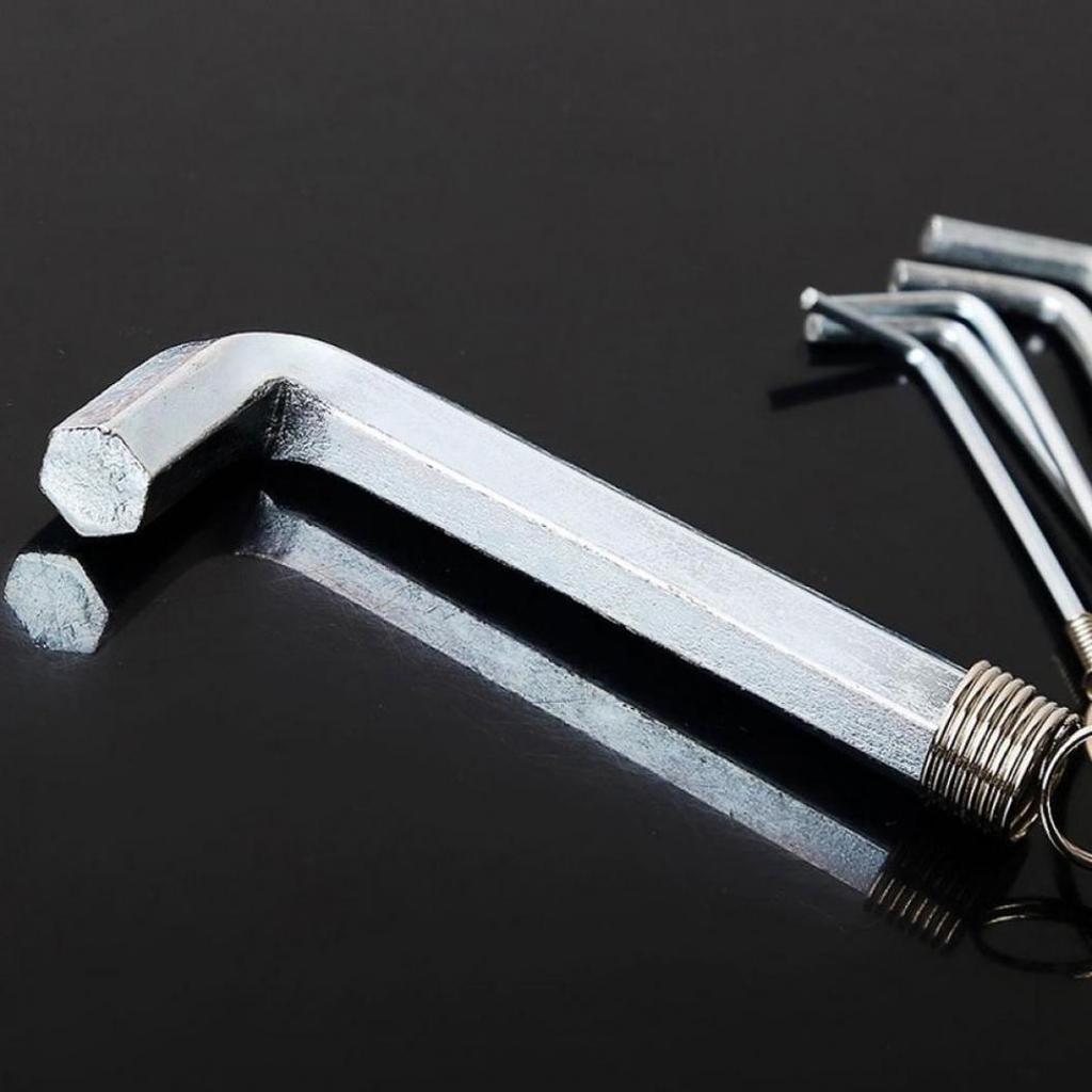 10Pcs/Set Portable Hexagon Hex Key Wrench Spanner Bike Bicycle Repair Tool