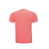 Li-Ning Striped Print Breathable Quick-Dry Club Short Sleeve T-Shirt Women Tops Pink AAYS060-2