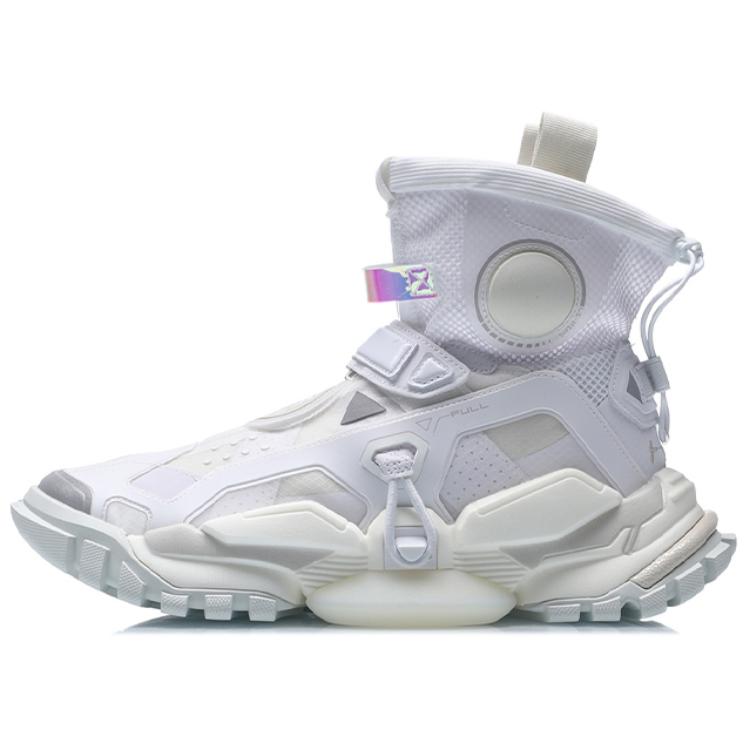 Li Ning Reignite 2.0 Hi DW Comfortable Casual Shock Absorption Non-Slip Wear-Resistant Breathable Supportive High-Top Retro Basketball Shoes AGBQ108-3