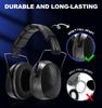 EM038 Ear Protection Safety Earmuffs for Mowing 28dB Noise Passive Hearing Compact Folding Headset for Power Black [PROHEAR] Lawn, Reduction,