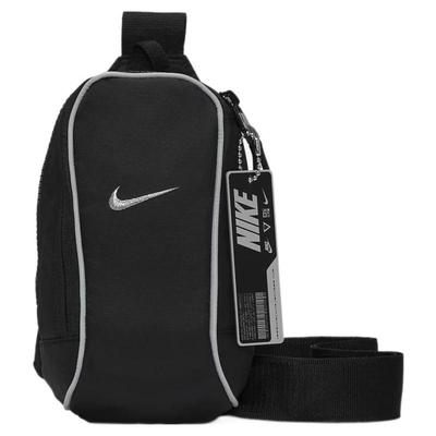 Fabric One Shoulder Crossbody Bag, Sling Bag Regular Unisex Black Casual FB2850-010