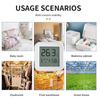 A34R For Smart Home Control Compatible Zigbee 3.0 Temperature Humidity Sensor Featuring LCD Display