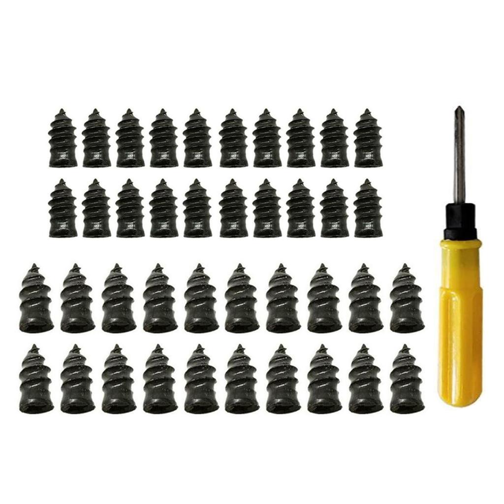 20/40Pcs Tyre Repair Kit Rubber Nails with Screwdriver Self-Service Car Puncture Repair Kit for Motorcycles Car