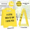 3D Office Prank Ornament - Acrylic Desktop Stand for Colleague Practical Jokes Humorous Workplace Gifts and Funny Desk Decor