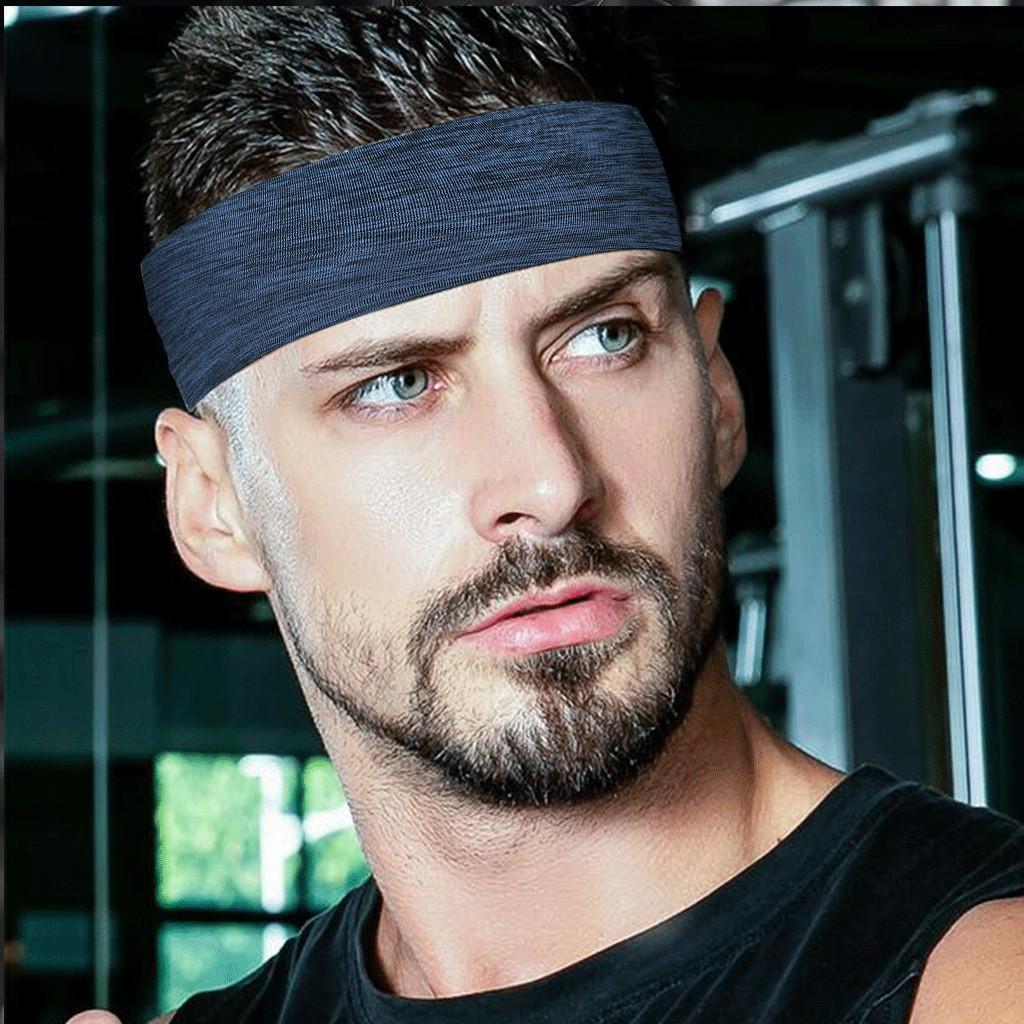 Sports Headband Yoga Fitness Sweat Absorbent Running Sports Sweat Guide