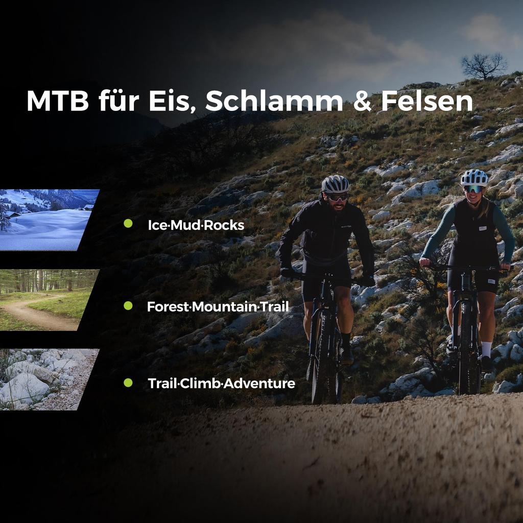 Elektrofahrrad DERUIZ Dolomit 29" 250W Mittelmotor MTB EBike, 720Wh Samsung Akku, Max. Reichweite 180km, Intelligenter Automatikmodus, 110Nm Drehmoment, Zuladung 150kg