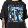 Camiseta Gráfica Vintage de los 90 Avatar: El Camino del Agua, Camisa de Jake Sully Neytiri Pandora
