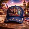 Graphic Printed Baseball Cap Embossed Heat Transfer Logo American Memorial Style Adjustable Snapback Hat Fashion Casual Outdoor
