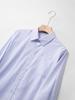Men's Light Blue Slim Fit Classic Striped Long Sleeve Shirt - Spring & Autumn Fashion Style