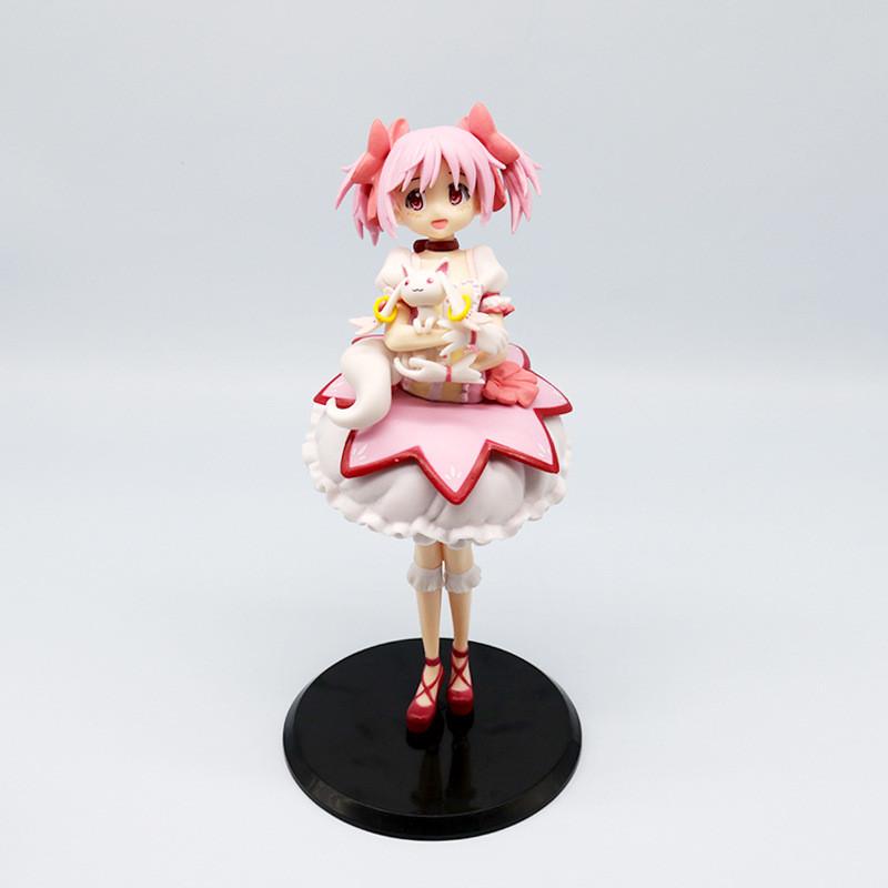 

Adorable Kaname Madoka Pvc Figure From Puella Magi Madoka Magica 22cm Anime Doll