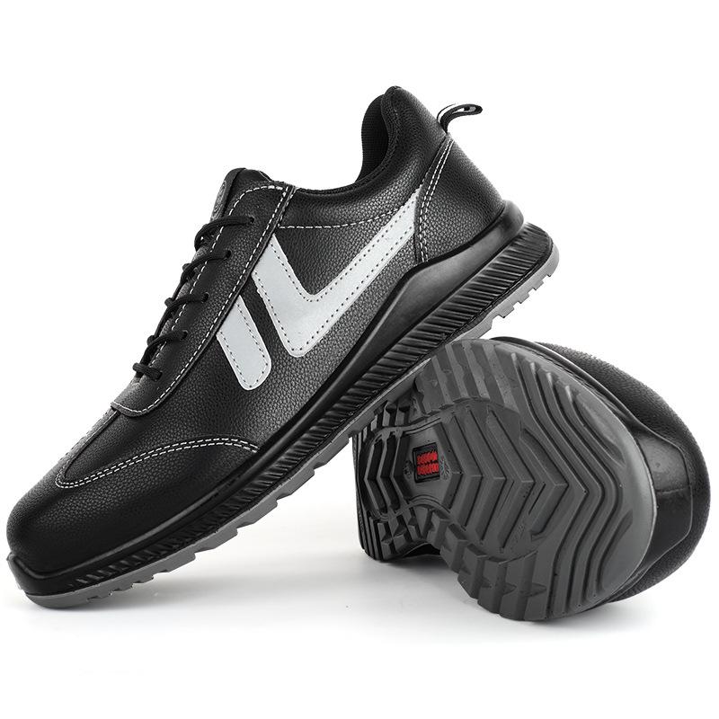 Insulated Electrician Safety Shoes: Anti-Smash, Anti-Puncture, Waterproof, Oil-Proof, Plastic Toe Cap, Low-Top Work Shoes