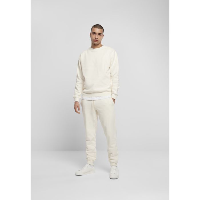 Sweatshirt - URBAN CLASSICS - Crewneck - Blanc - Manches Longues - Mixte