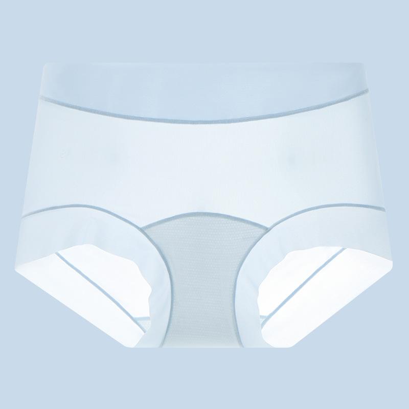 Slip a triangolo da donna estivi ultra sottili in seta ghiacciata antibatterici senza segni sui fianchi vita nuda