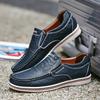Trendy Men Casual Shoes Genuine Leather Business Office Shoe Men's Loafers Soft Soled Comfort Driving Shoes Moccasins Man Shoes