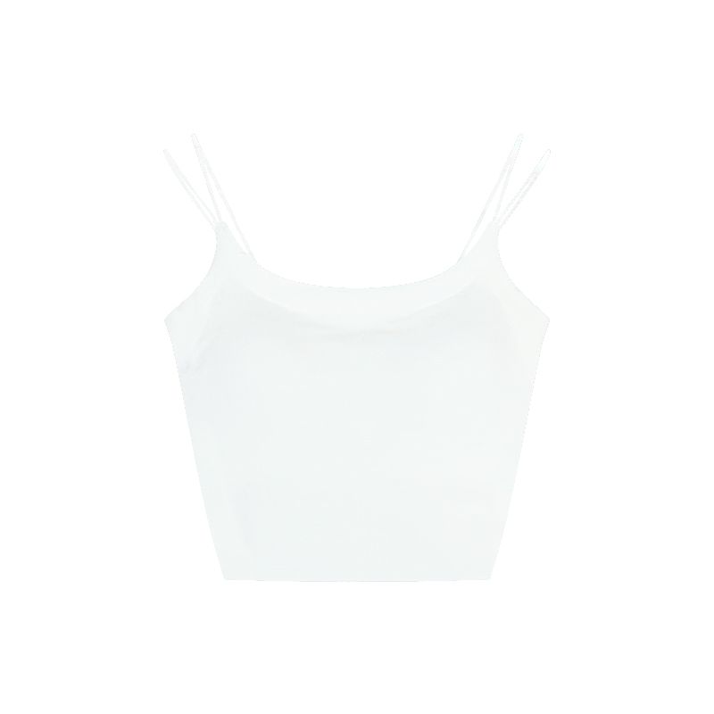 Kumikumi Sexy Pure Color Slim-Fitting Suspenders Vest