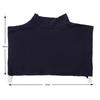 New Womens Muslim Modal Fake False Collar Islamic Hijab Extensions Turtleneck High Neck Cover Warmer Bright Solid Color Half Top
