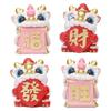 Traditional Wake Lion Ornaments Cartoon Lucky Dancing Lion Model  Tabletop Decoration