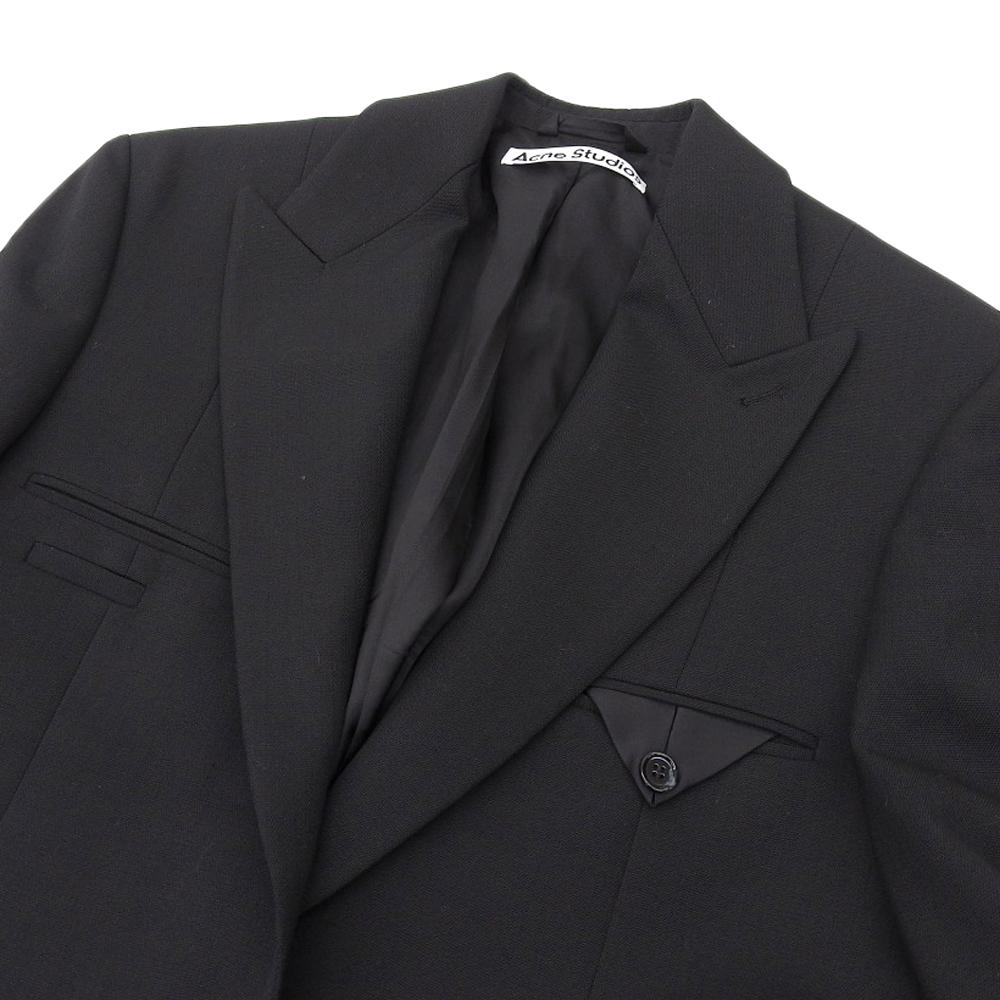 ACNE STUDIOS Excellent condition women's single-breasted jacket, black, size 30, FN-WN-SUIT000591 Jacket 30 blackUsed