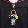 4PCS Playful Stationery And Pencil Shaped Keychains Perfect For Academic Celebrations And Student Incentives