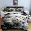 Majestic Lion Portrait. Bedding Duvet Cover Sets Duvet Covers Pillowcases Gifts (1 * Duvet Cover 2 * Pillowcases, Without Duvet Insert)