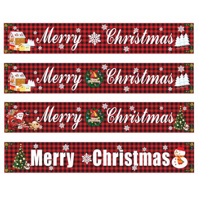 Oxford Tuch Outdoor Banner Frohe Weihnachten Dekor Hause Cristmas Outdoor Dekor Weihnachten Navidad Noel Frohes Neues Jahr