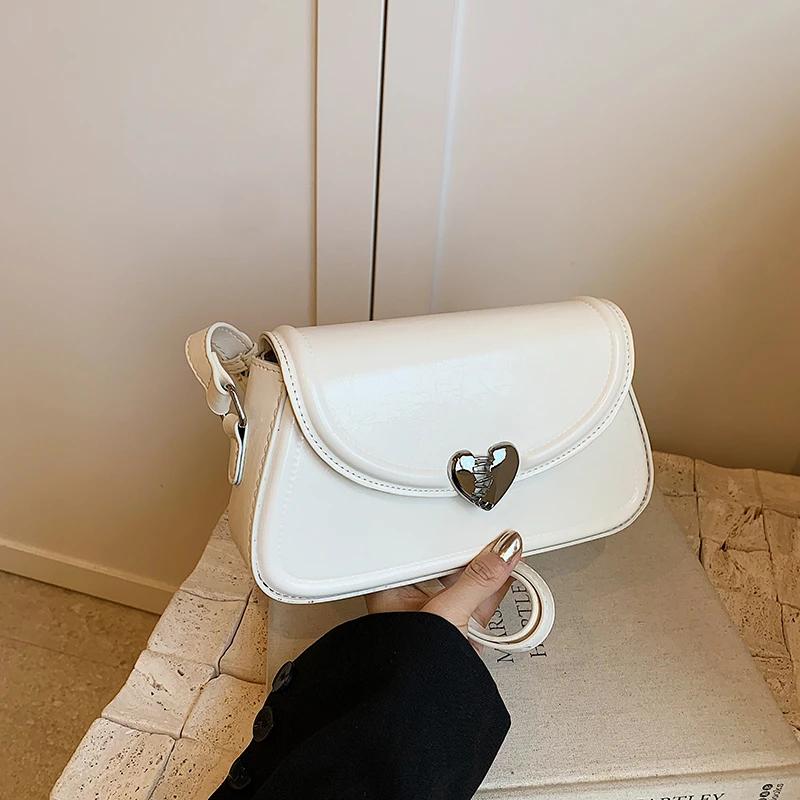 Dámská kabelka přes rameno s červenou texturou, nová, oblíbená, crossbody, módní