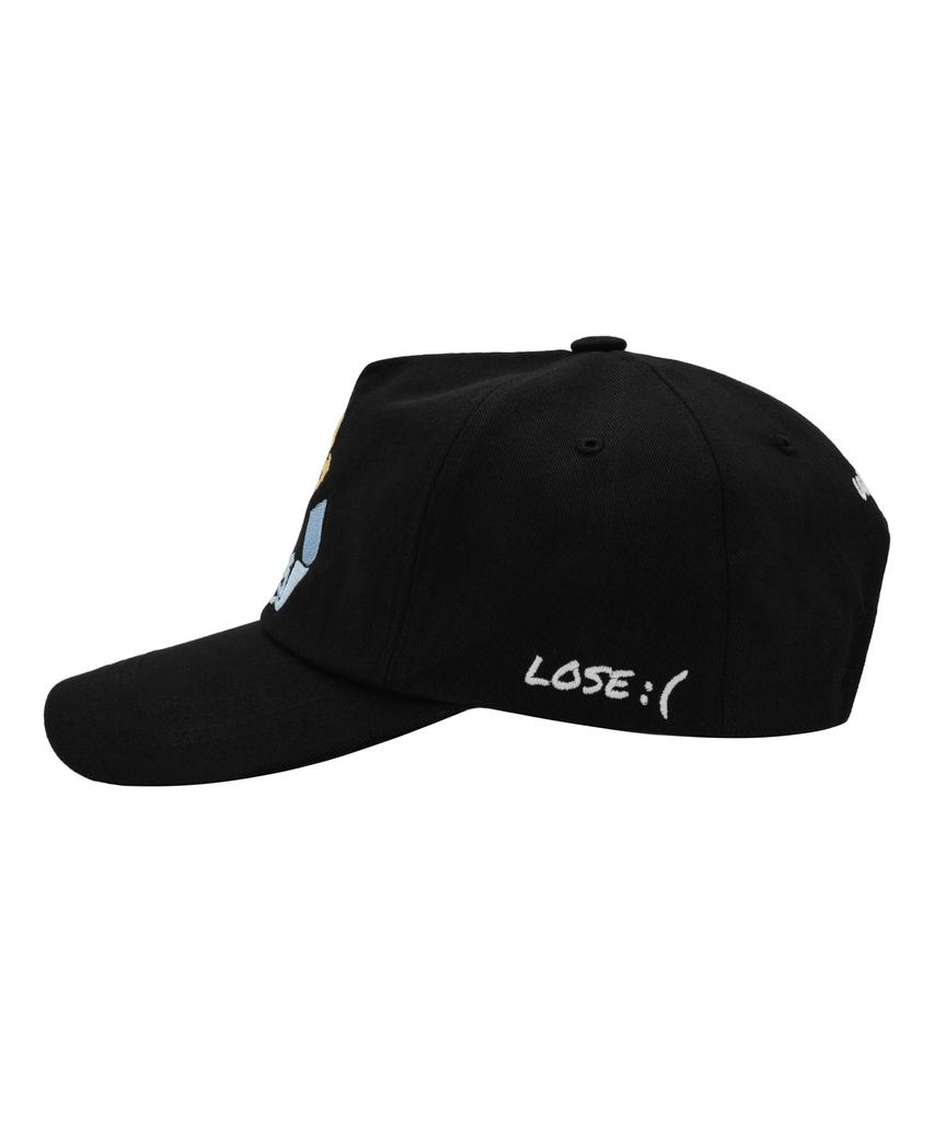 Yunae Rps Triangle 5Panel Ball Cap (Black)