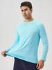Men's Breathable Ice Silk Sun Protection Long Sleeve Running T-shirt