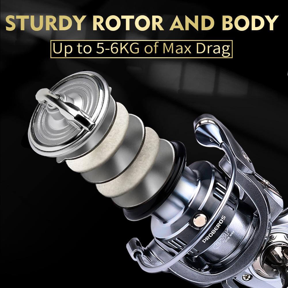 Lure Wheel Metal Spinning Wheel Double Rocker Arm Long Range Fishing Line Wheel Delivery Balance Bar 5.2:1 Oblique Mouth Wire Cup