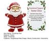 Christmas Gingerbread Doll Ornament Set Legend of Emotional Support Gingerbread Man Figurine Craft Holiday Decoration