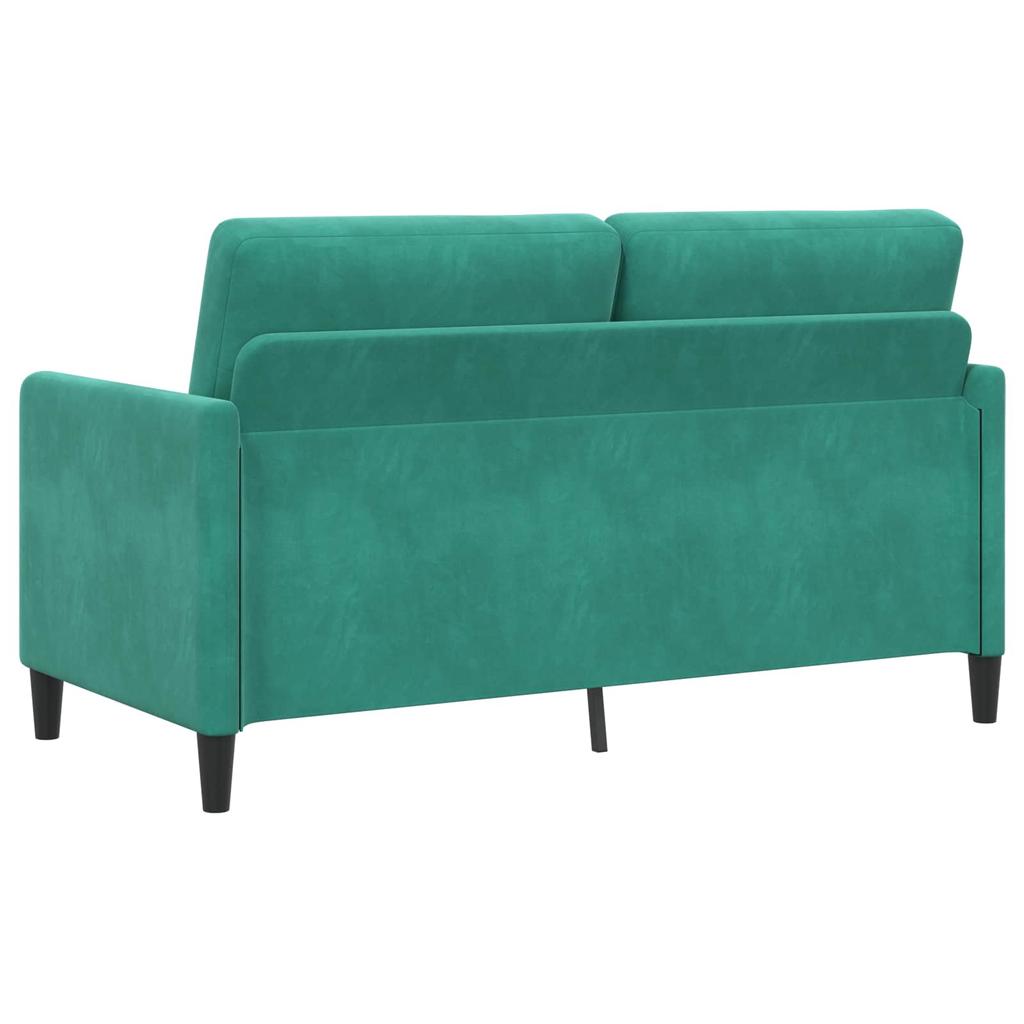 Turquoise Storage Sofa 152 X 78 X 87 Cm Polyester