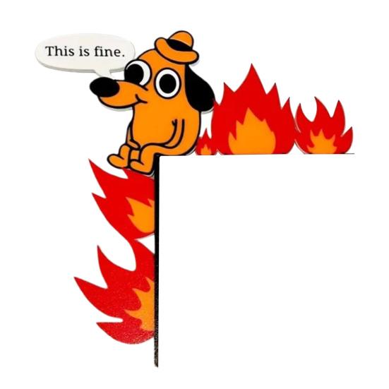 1 Stk/2 Stk Hundeflammedør Topper Tegneserie Hundedørkarm Hjørneskilt DIY Craft Home Decor for Valentinsdag Jul Vinduer Veggdekorasjon