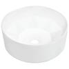 Lavabo - VIDAXL - 36x14 cm - Céramique - Blanc - Design de diamant